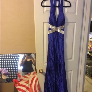 Royal Blue Mori Lee Formal Dress